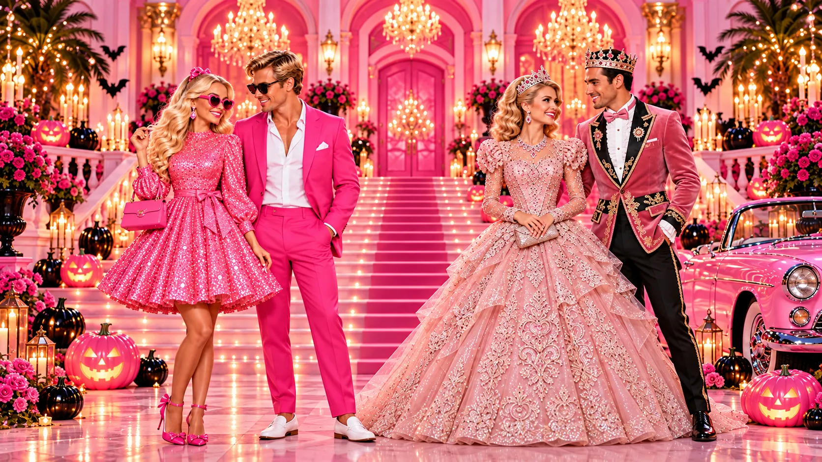 Halloween couple barbie ken