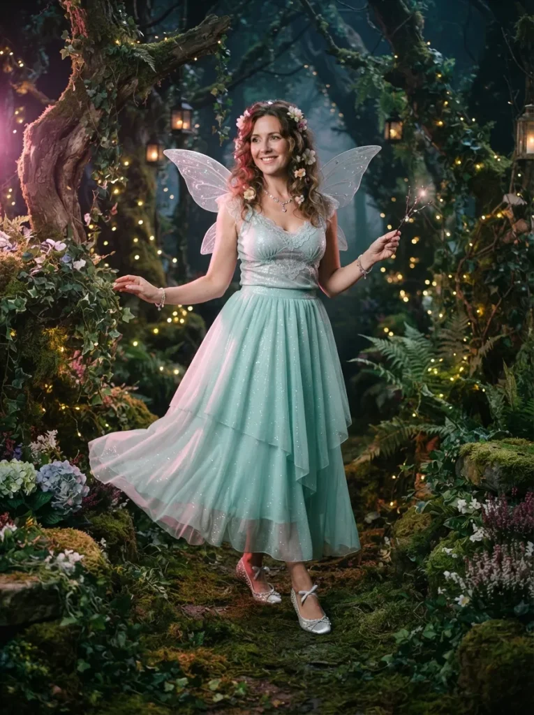 Iridescent Fairy Skirt Set