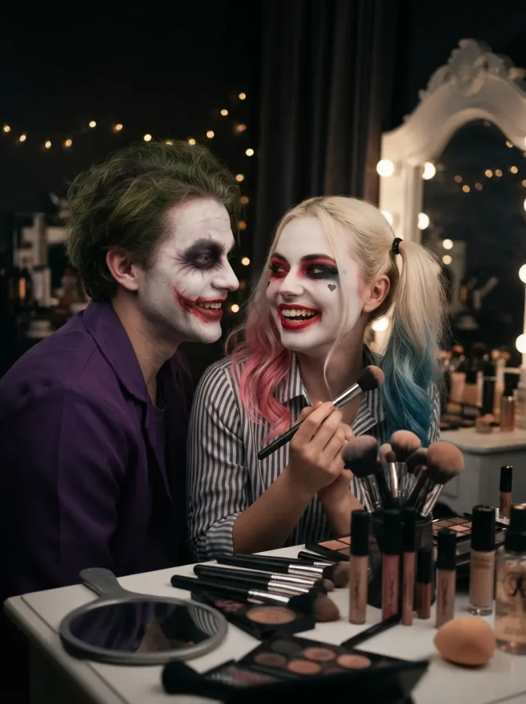 Joker Harley Makeup