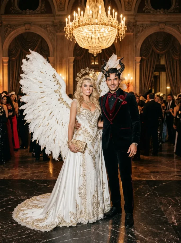 Luxury Angel Devil Duo