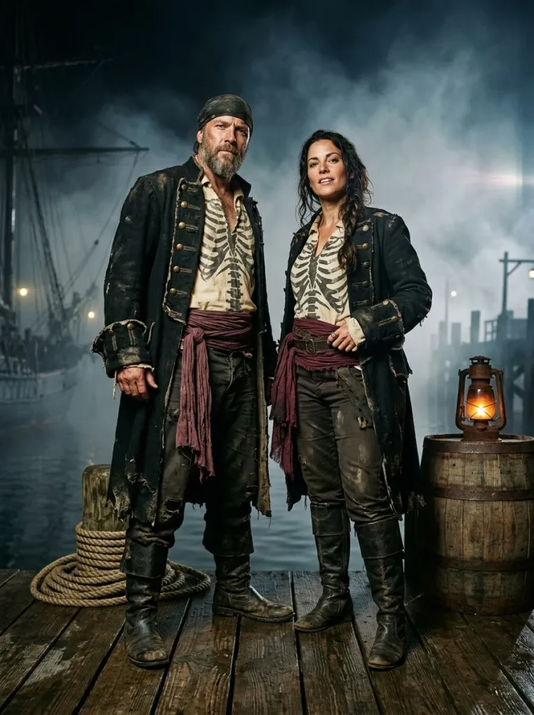 Pirate Skeleton Couple