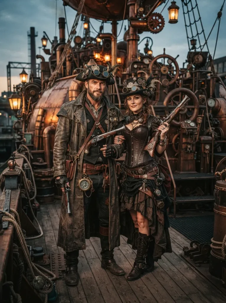 Pirate Steampunk Pair