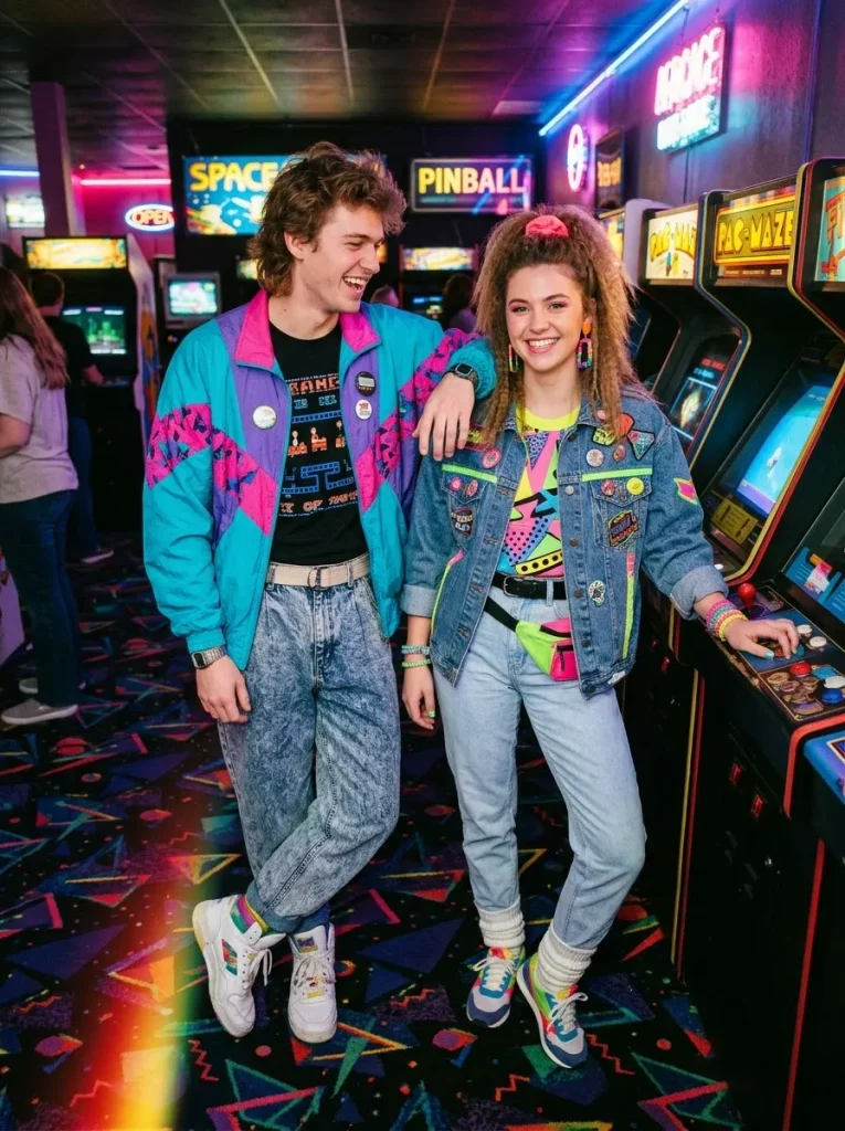 Retro Arcade Couple