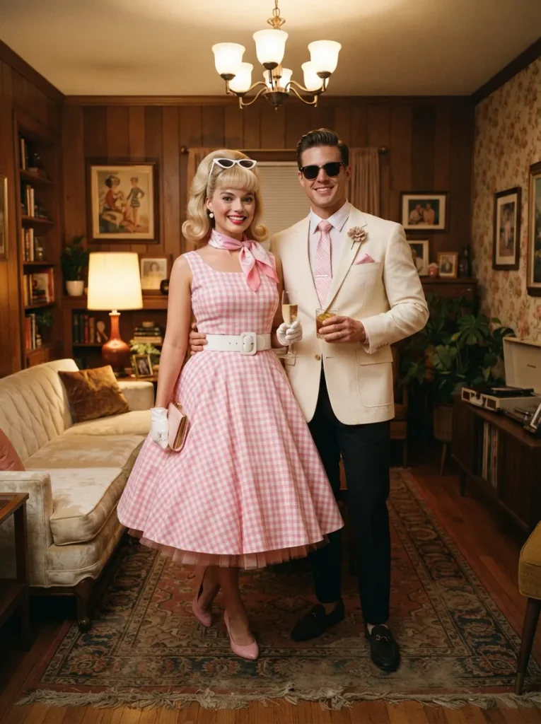 Retro Barbie Look