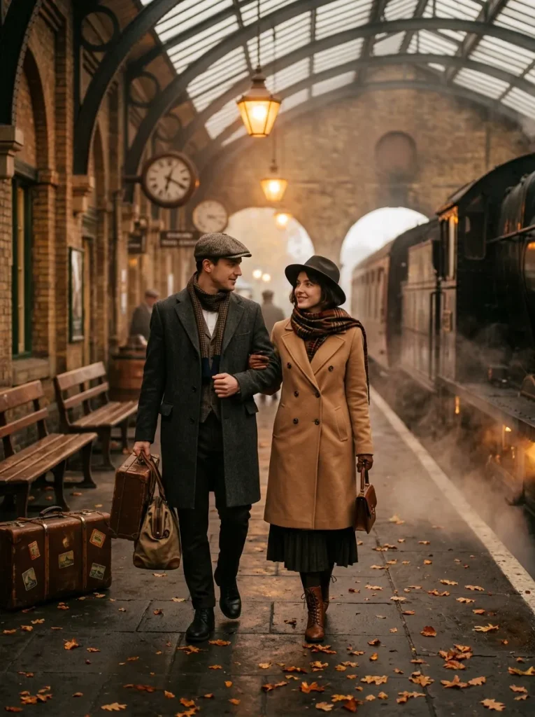 Retro Travel Romance