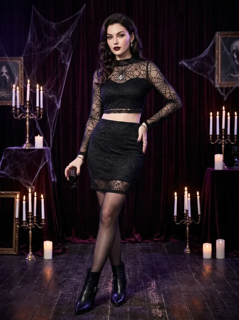 Spider Lace Set