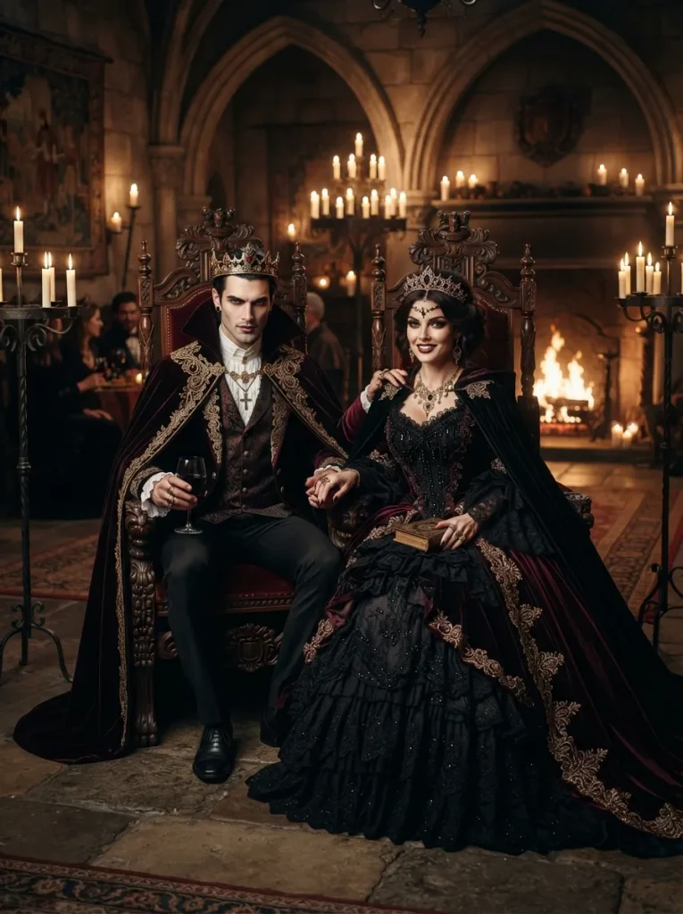 Vampire And Witch Royalty