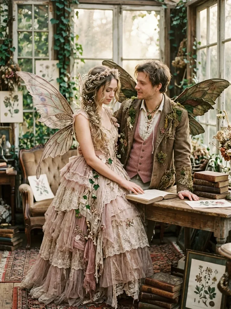 Vintage Fairy Charm