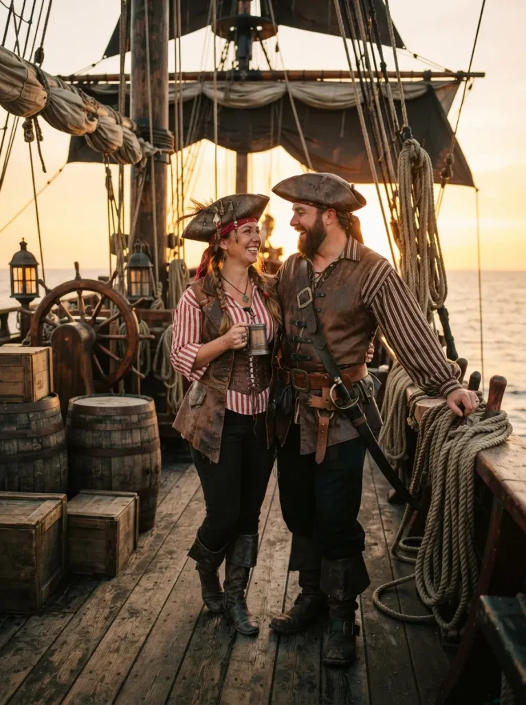 Vintage Ship Crew