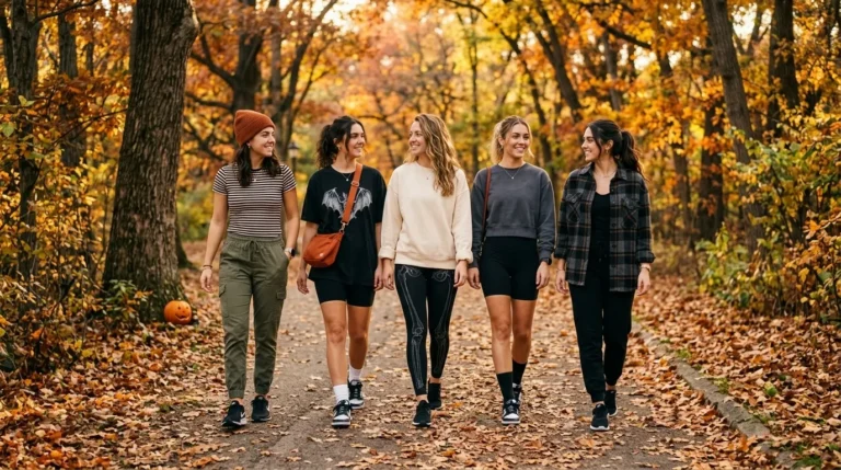 halloween athleisure outfits for fall