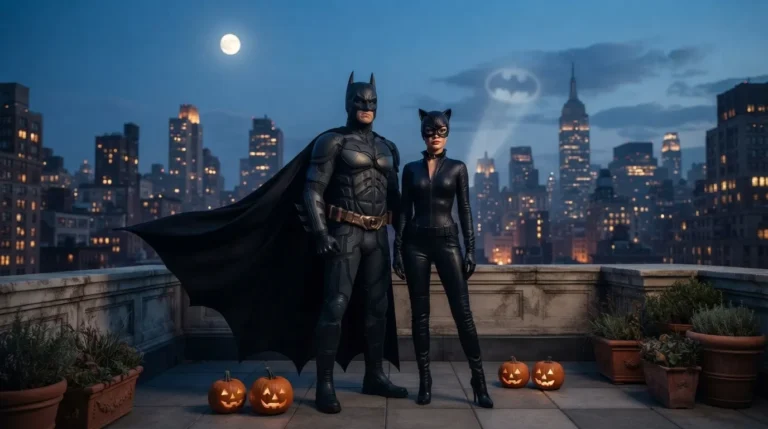 halloween couple batman catwoman